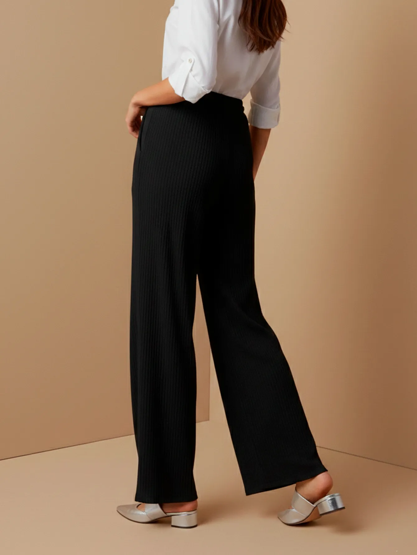 AD2625 PANTALON DE PIERNA ANCHA 9407